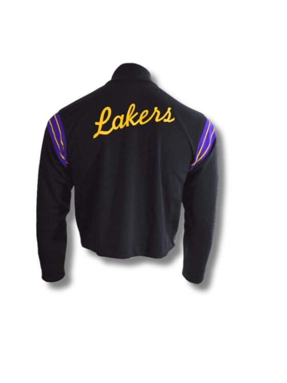 Nike Nike Bluza LA Lakers Courtside 75 Tracksuit Czarny Standard Fit