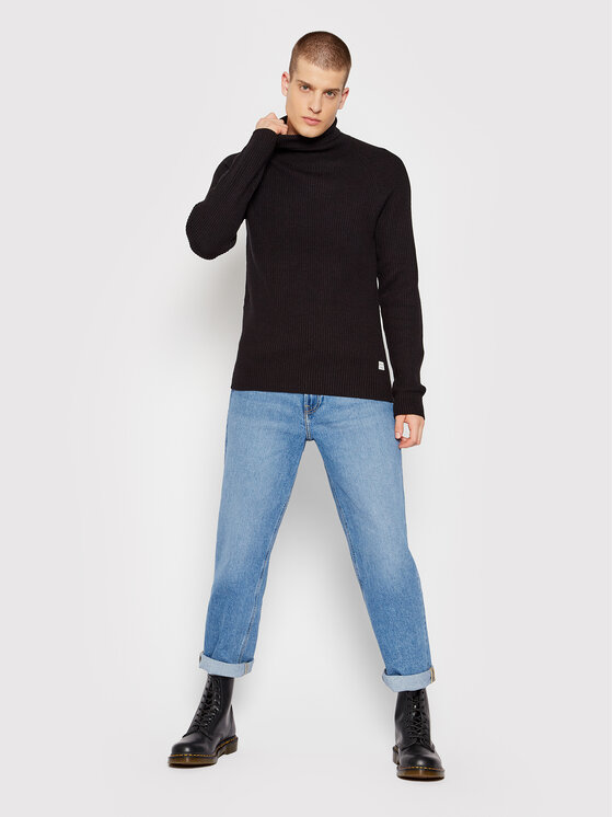 Dolcevita Pannel 12189963 Nero Regular Fit
