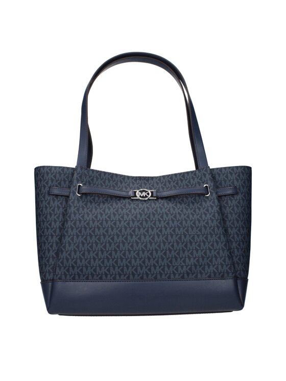 Michael Kors Michael Kors Torebka Blue Fabric Shoulder Niebieski jasny