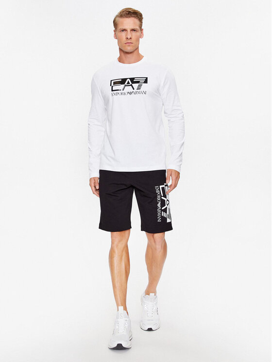 EA7 Emporio Armani EA7 Emporio Armani Longsleeve 6RPT64 PJ03Z 0100 Bianco Regular Fit