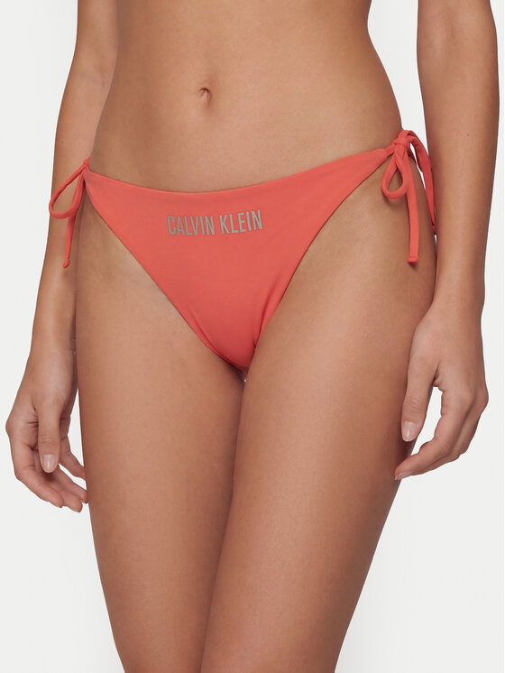 Calvin Klein Swimwear Dół od bikini, rozmiar XL Różowe, LV00Q61220