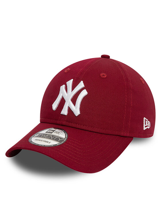New Era New Era Kapa s šiltom League Essential 9TWENTY New York Yankees 60471469 Bordo rdeča