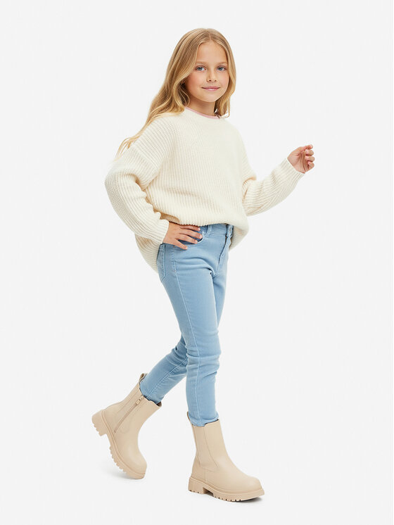 DeeZee DeeZee Īsie zābaki CEO-CS5819-03 Bēšs