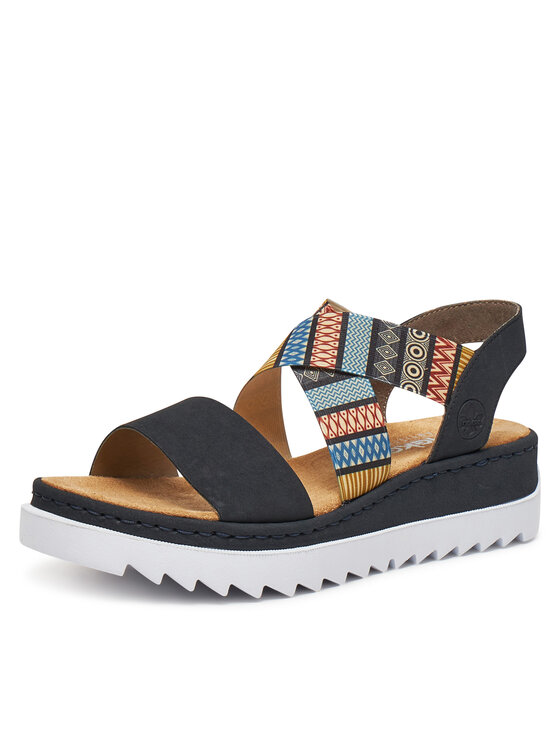 Rieker Rieker Sandalen V44G8-14 Dunkelblau