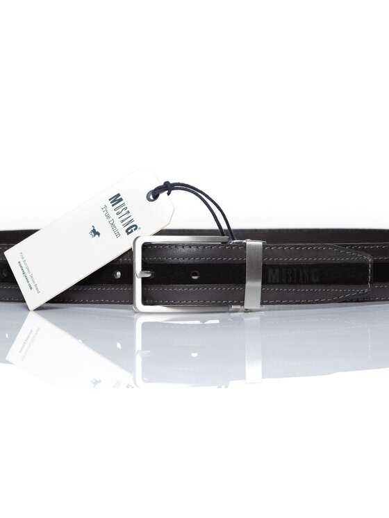Mustang Mustang Cintura da uomo BELT Nero
