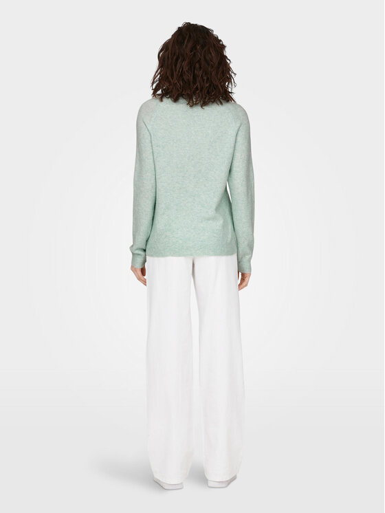 ONLY ONLY Maglione Rica 15204279 Verde Regular Fit