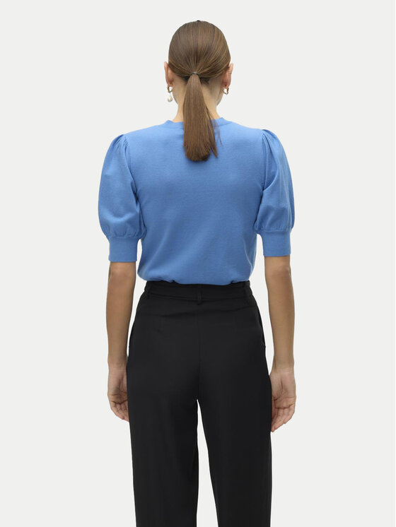 Vero Moda Vero Moda Μπλουζάκι Hollykaris 10310577 Μπλε Regular Fit