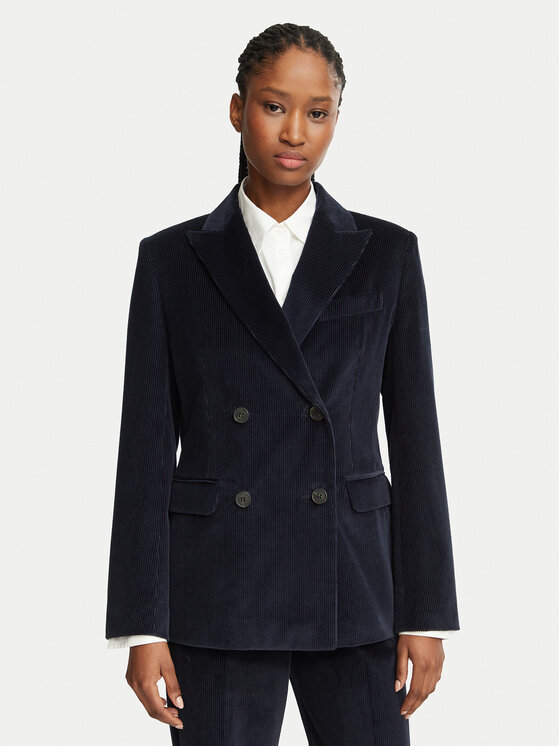 Weekend Max Mara Weekend Max Mara Giacca da abito Katanga 2625046012 Blu scuro Regular Fit