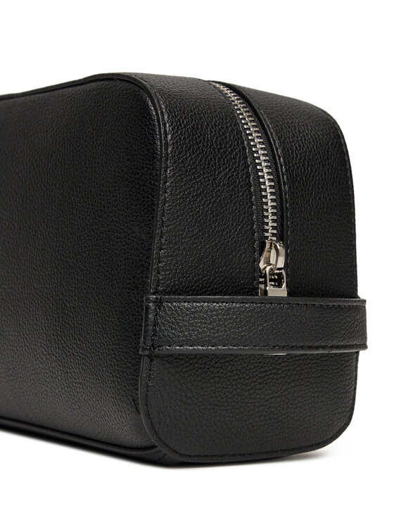 Calvin Klein Calvin Klein Τσαντάκι καλλυντικών Micropebble Washbag/Dopp Kit LV04D1036G Μαύρο
