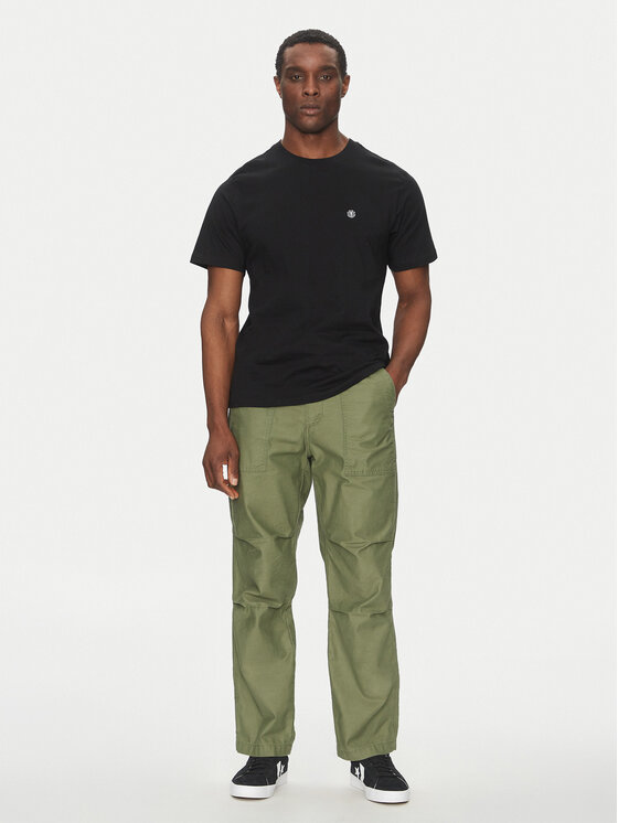 Element Element T-Shirt ELYKT00168 Czarny Regular Fit