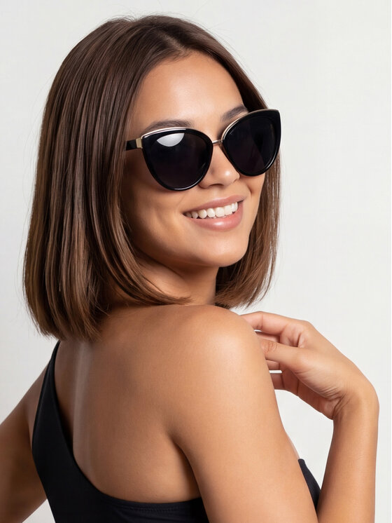 Feba Feba Okulary przeciwsłoneczne ZF136-818-1 Czarny
