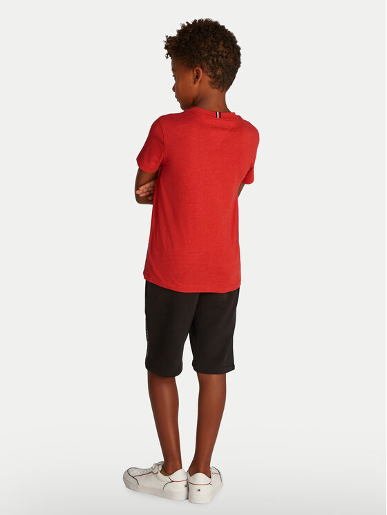 Tommy Hilfiger Tommy Hilfiger T-Shirt Essential KB0KB06879 D Červená Regular Fit
