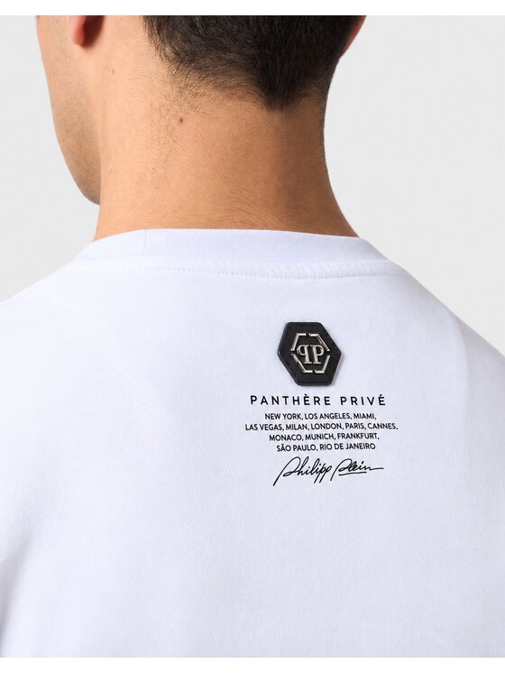 PHILIPP PLEIN PHILIPP PLEIN T-shirt 32094 Bianco Regular Fit