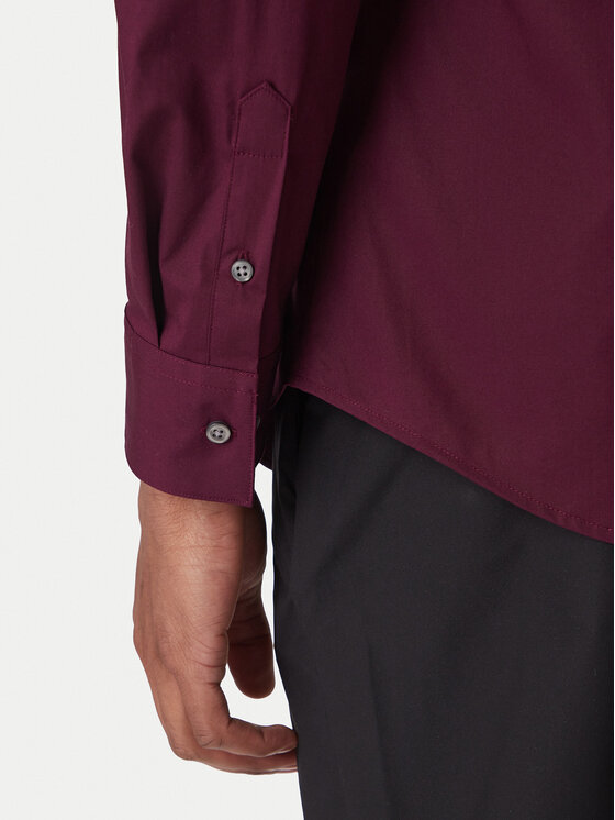 Calvin Klein Calvin Klein Hemd LV04LB145G Violett Slim Fit