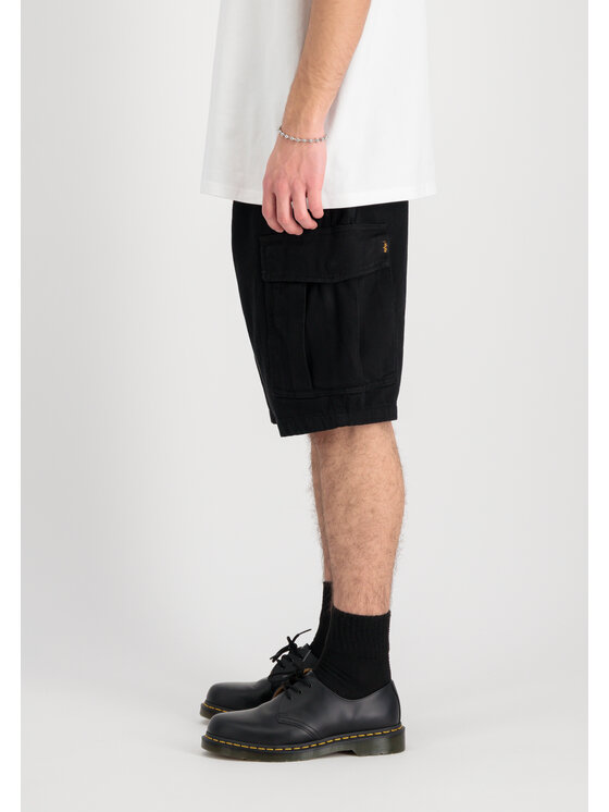Alpha Industries Alpha Industries Szorty Aircraft Short Czarny Loose Fit