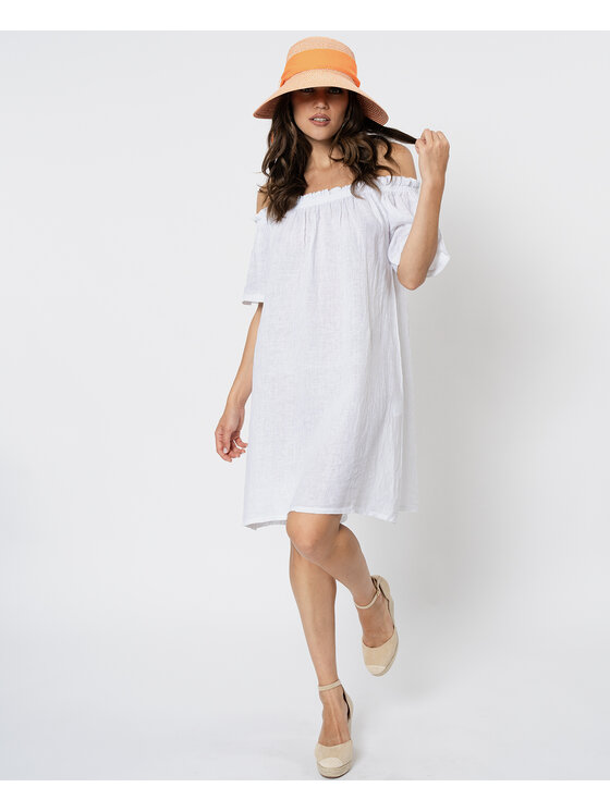 ACANFORA ACANFORA Abito da sera 3863-BIA Bianco Regular Fit