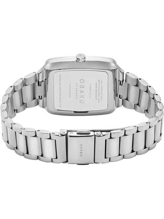 Obaku Obaku Zegarek V271LDCWSC Srebrny