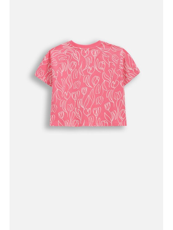 Coccodrillo Coccodrillo T-Shirt WC6143205TGJ-007 Růžová Regular Fit