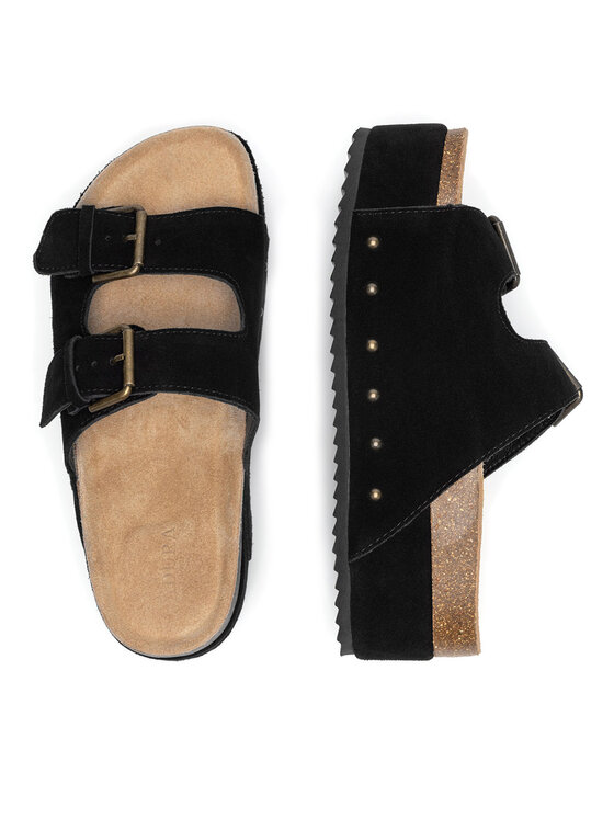 Badura Badura Şlapi TS6208-01 Negru