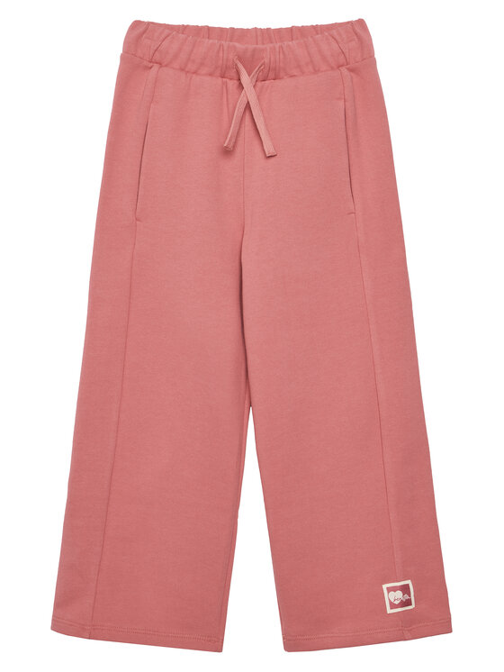 United Colors Of Benetton Spodnie dresowe 3UNICF061 Różowy Straight Leg