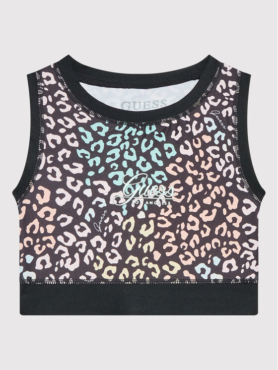 Guess Guess Top J2YI31 MC01P Černá Slim Fit