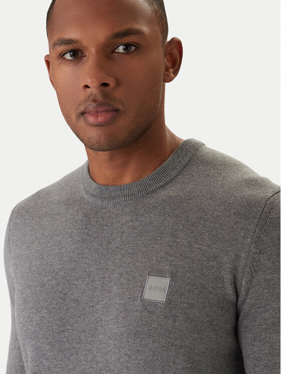BOSS BOSS Maglione Kanovano 50527583 Grigio Regular Fit