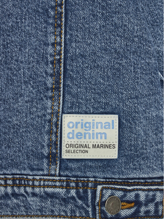Original Marines Original Marines Džínsová bunda DEA2517B Modrá Regular Fit