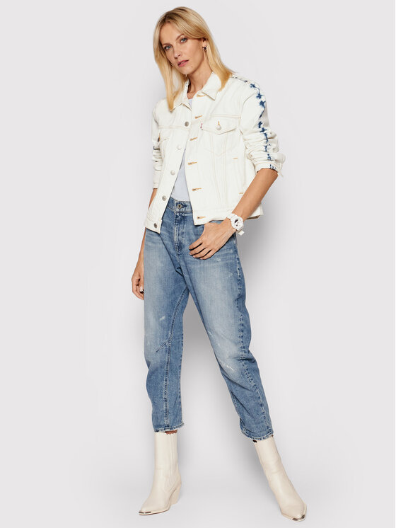 G-Star Raw Džinsai Arc 3D Boyfriend D19821 B767 C275 Tamsiai mėlyna  Boyfriend Fit • Modivo.lt