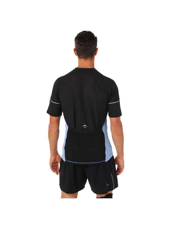 Asics Asics T-Shirt ASICS Fujitrail Top Tee Błękitny Slim Fit