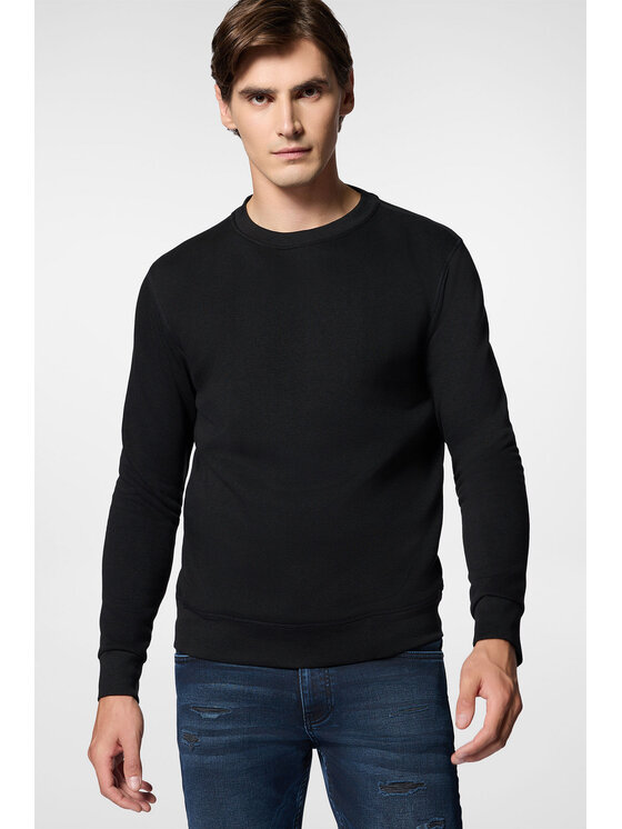 Próchnik Próchnik Bluza PM13 BL073224000006 Czarny Regular Fit