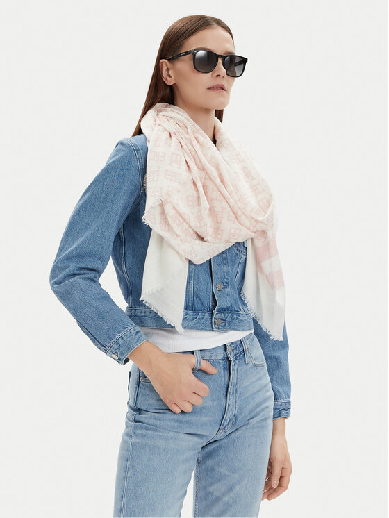 Tommy Hilfiger Tommy Hilfiger Шал Beach Summer Mono Scarf AW0AW16030 Екрю