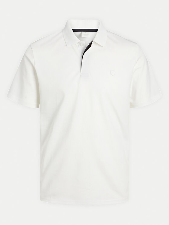 Jack&Jones Jack&Jones Polo Crodney 12251180 Biały Regular Fit