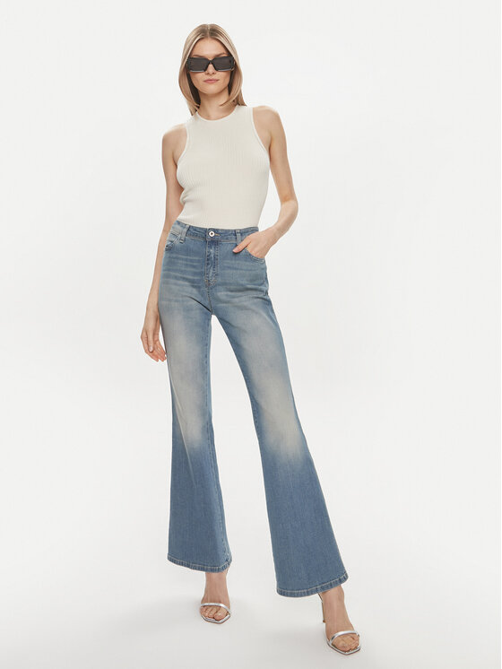 Please Please Traperice P2XCBQ2W7T Plava Bootcut Fit
