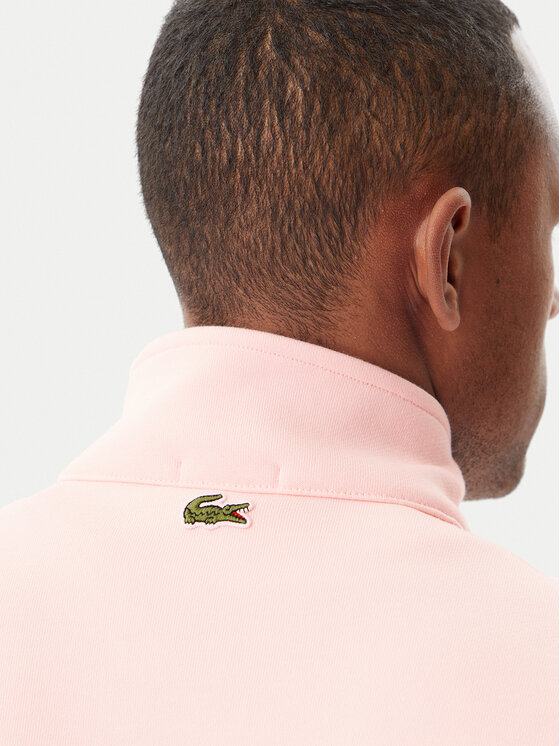 Lacoste Lacoste Majica dugih rukava Unisex SH2735 Ružičasta Regular Fit