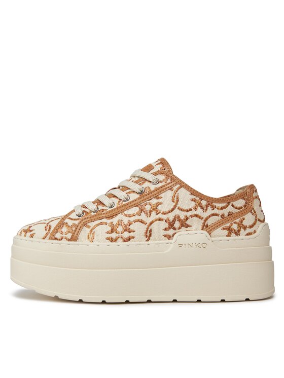 PINKO Pinko Снікерcи Greta 04 SS0013 T006 Бежевий