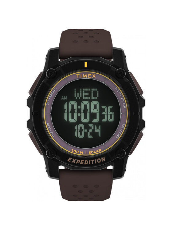 Timex Timex Zegarek TW4B33800 Brązowy