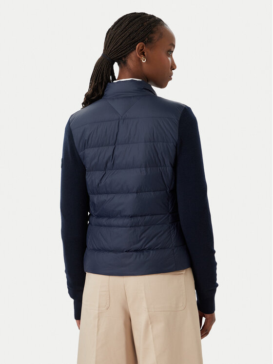 Tommy Hilfiger Tommy Hilfiger Übergangsjacke WW0WW51095 Dunkelblau Regular Fit