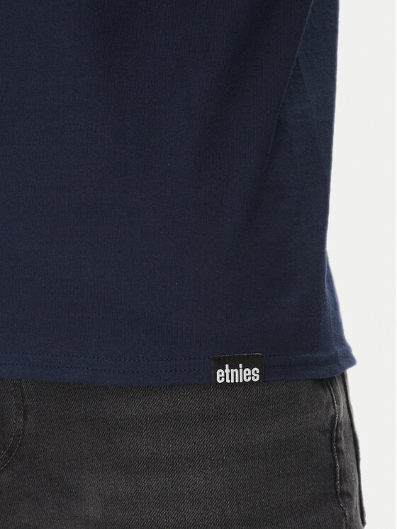 Etnies Etnies T-Shirt Burger 4130004128 Granatowy Regular Fit