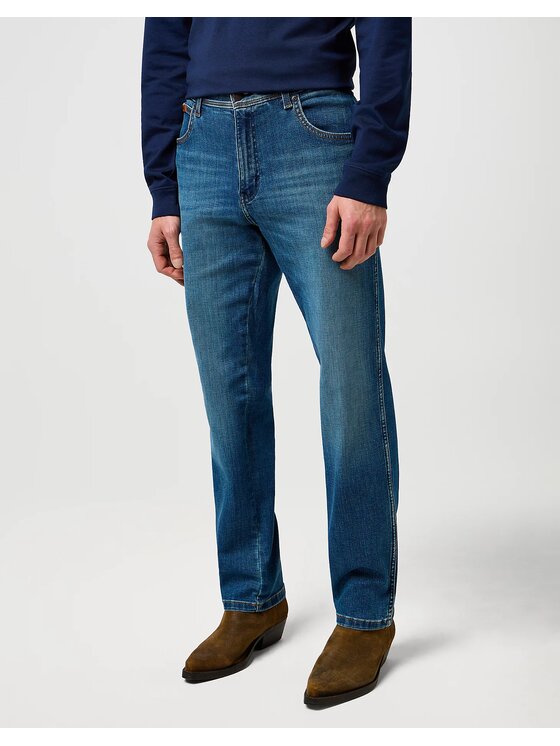 Wrangler Wrangler Jeans TEXAS Blu Straight Fit