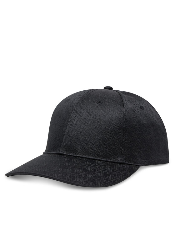 Tommy Hilfiger Tommy Hilfiger Шапка с козирка Monogram AM0AM13386 Черен