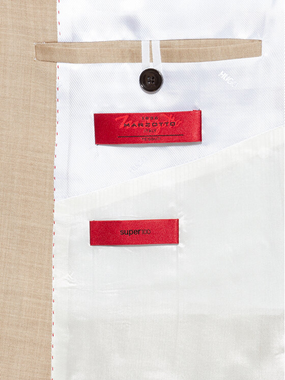 HUGO Hugo Kostiumas Henry/Griffin182 50383520 Smėlio Slim Fit