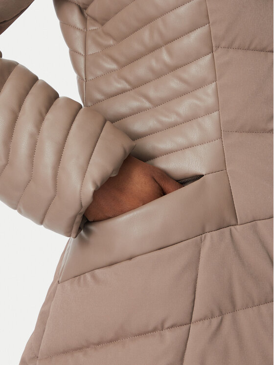 Guess Guess Winterjacke W4BL61 WGLZ0 Dunkelbeige Slim Fit