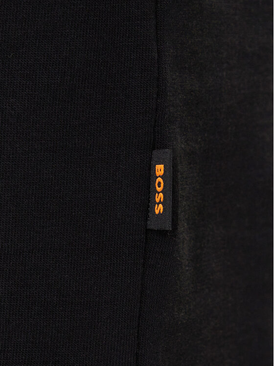 BOSS BOSS T-krekls Te_Wheel 50546381 Melns Regular Fit