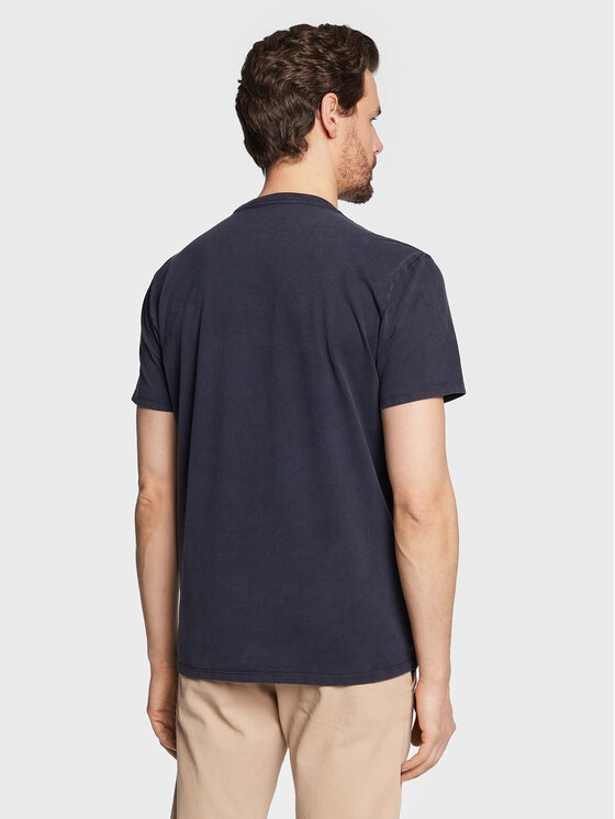 Guess Guess T-Shirt Desert Photo M3GI74 KA260 Granatowy Regular Fit