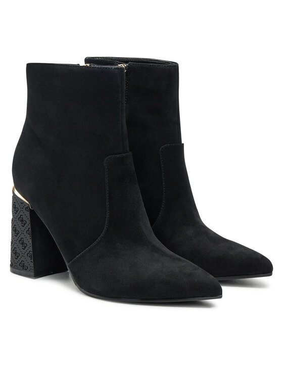 Guess Guess Botine Frenkie FLFFRE LEP10 Negru