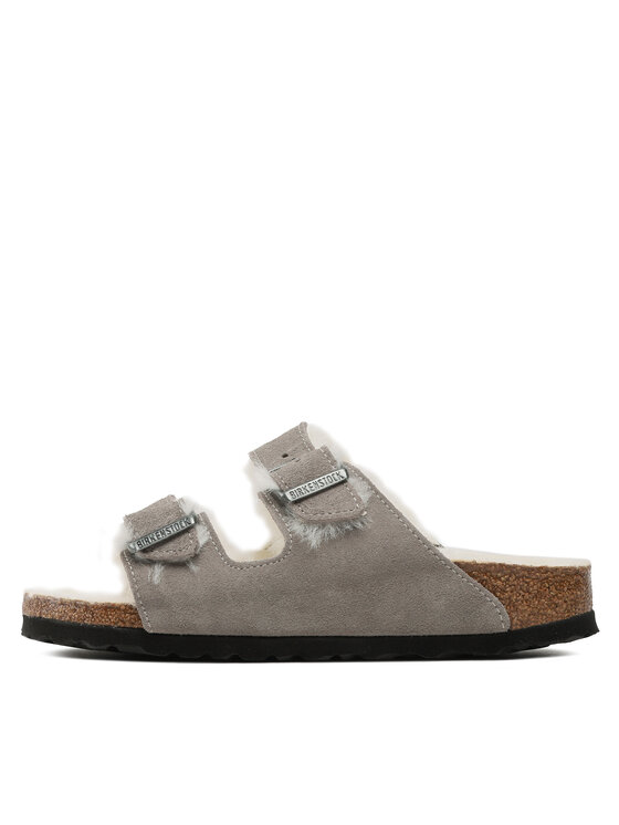 Birkenstock Birkenstock Klapki Arizona 1017403 Szary