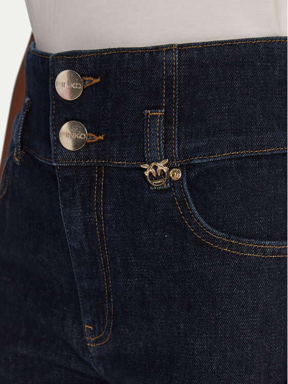 PINKO PINKO Jeansy Scarlet 105718 A2UP Granatowy Slim Fit