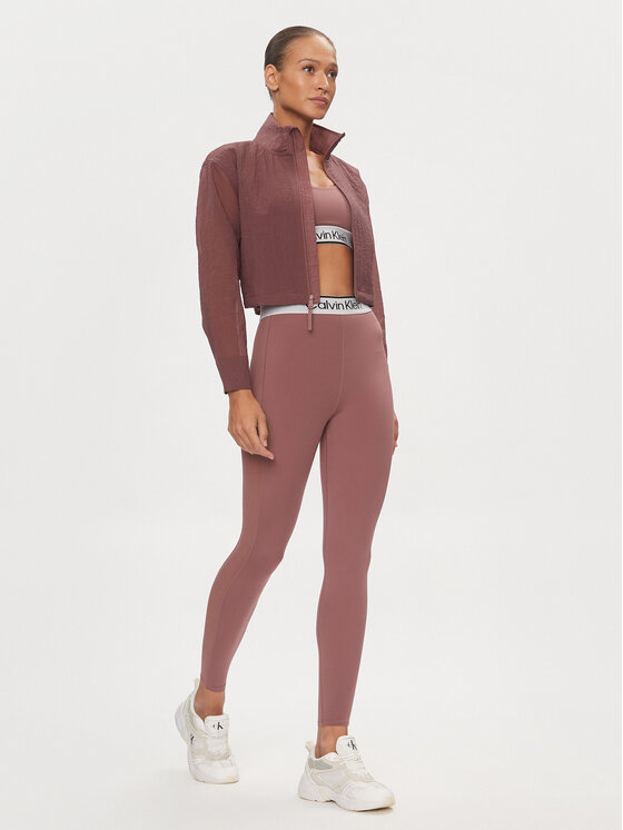 Calvin Klein Performance Calvin Klein Performance Jakna protiv vjetra 00GWS4O516 Ružičasta Relaxed Fit