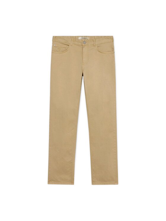 Trussardi Trussardi Spodnie materiałowe P701H104862N012 Kremowy Regular Fit