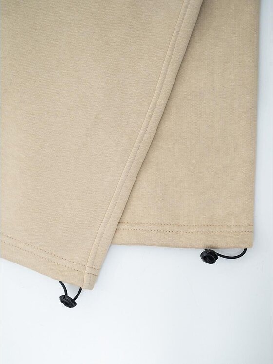 Jigga Wear Jigga Wear Spodnie dresowe Szerokie luźne 131967 Brązowy Baggy Fit